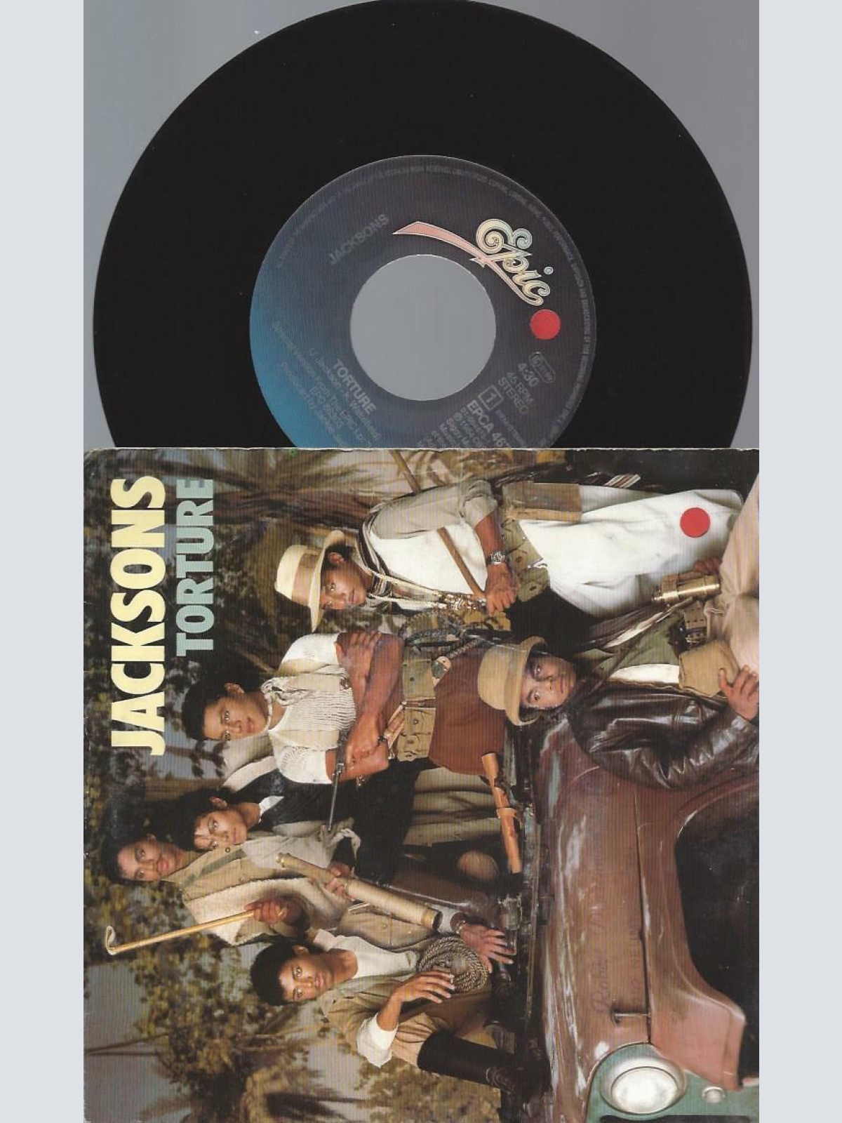7"   The Jacksons  Torture