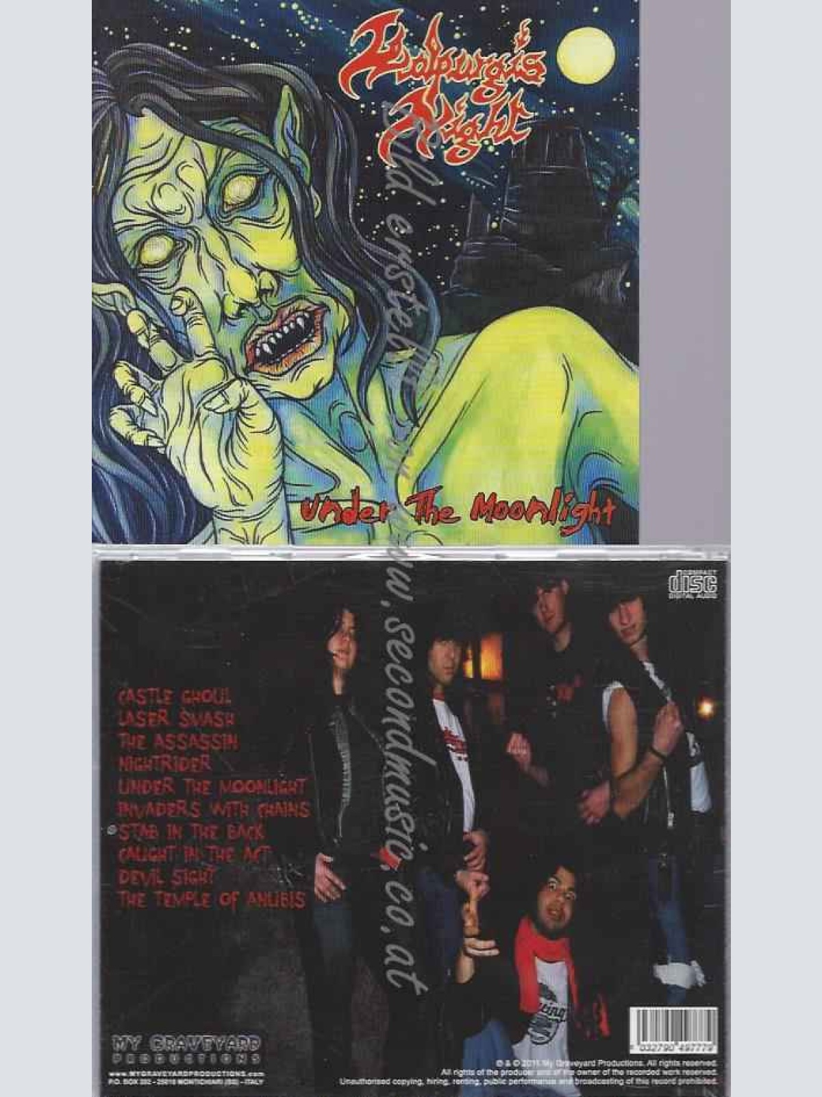 CD--WALPURGIS NIGHT--UNDER THE MOONLIGHT