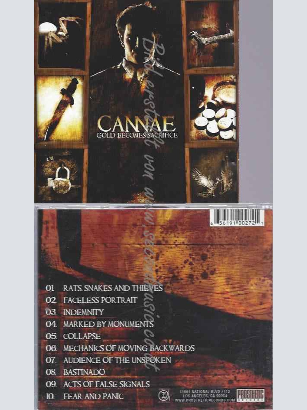 CD--CANNAE | --GOLD BECOMES SACRIFICE