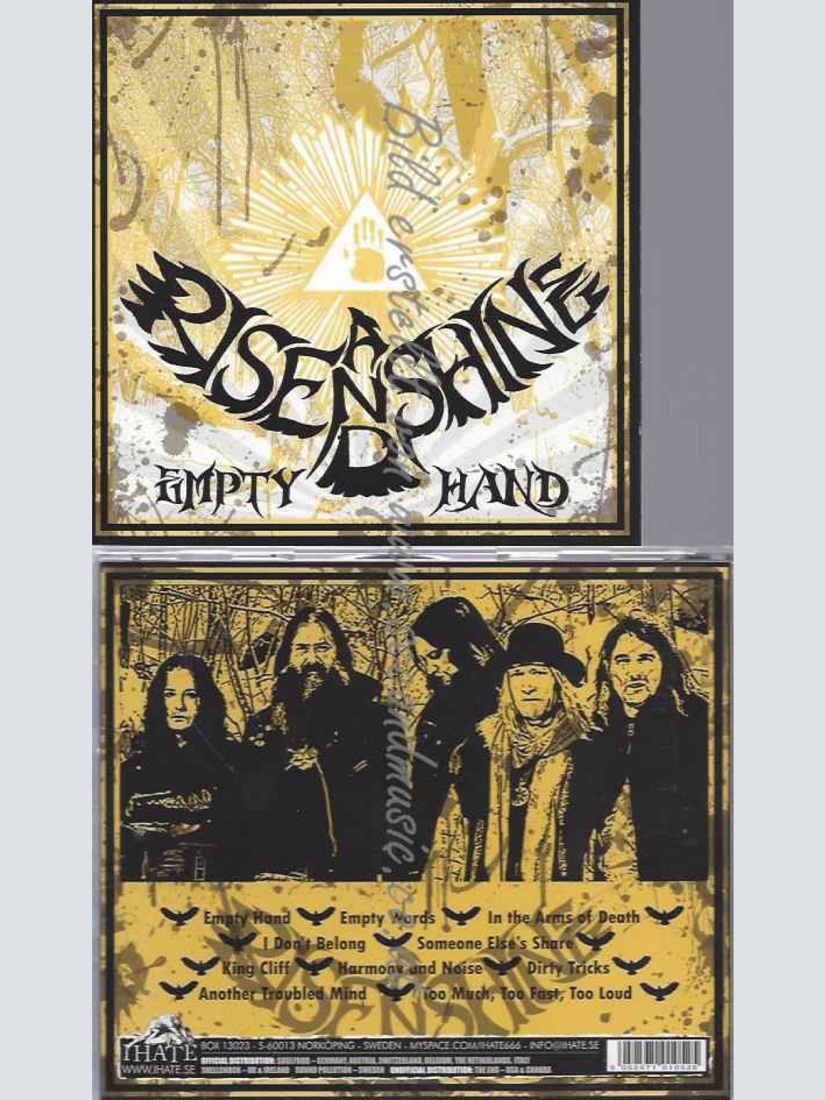 CD--RISE AND SHINE | --EMPTY HAND