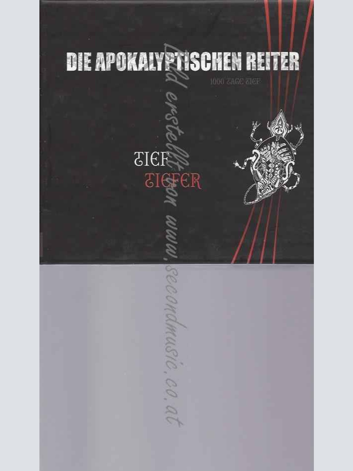 CD--DIE APOKALYPTISCHEN REITER | --TIEF.TIEFER