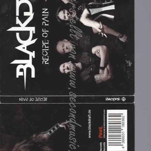 CD--BLACKDRAFT | --RECIPE OF PAIN