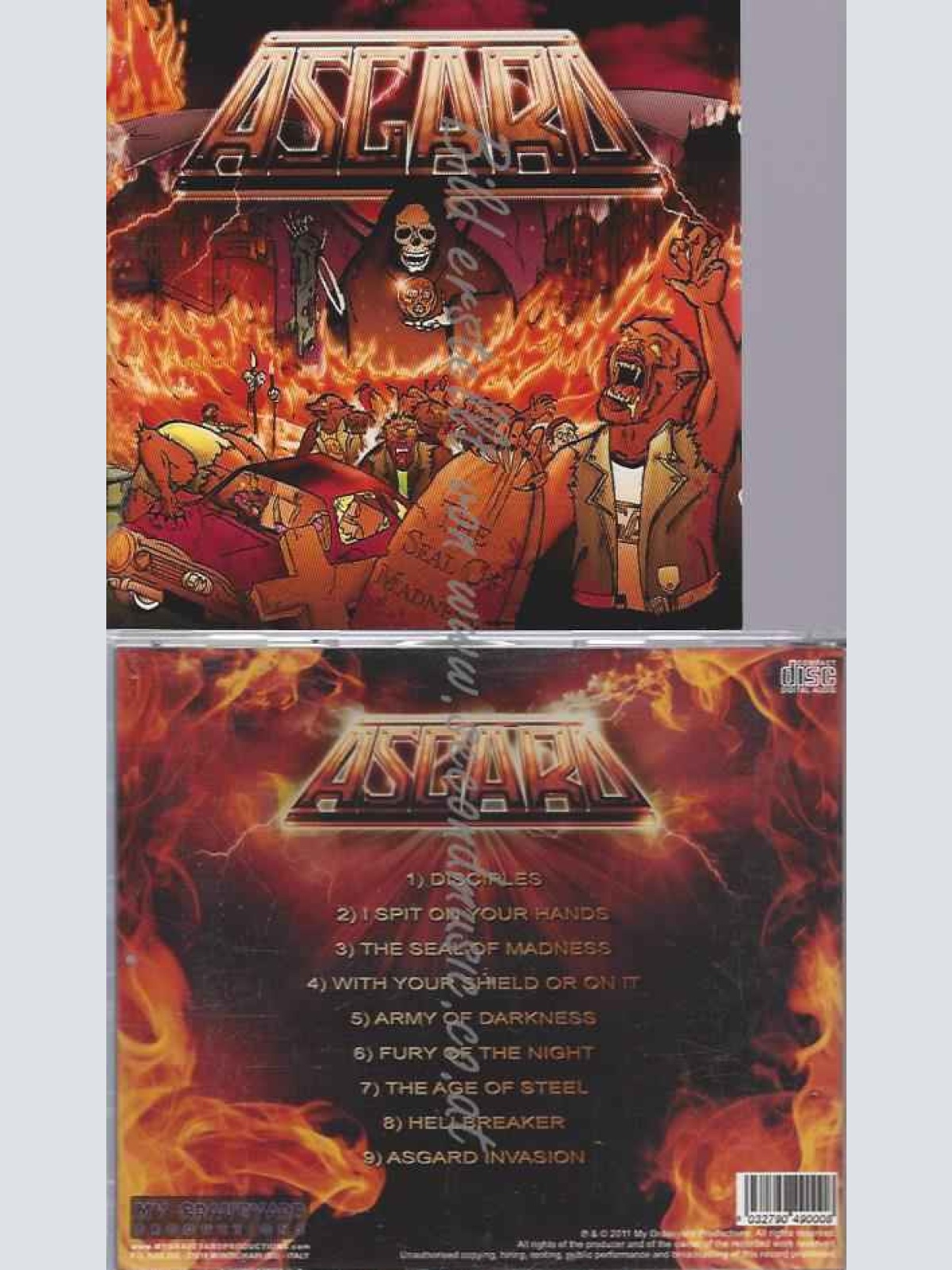 CD--ASGARD | --SEAL OF MADNESS