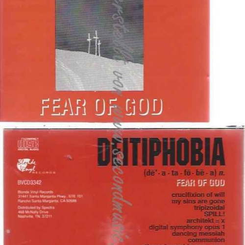 CD--DEITIPHOBIA--FEAR OF GOD