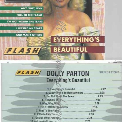 CD--DOLLY PARTON--EVERYTHING'S BEAUTIFUL ( HITS, #F)
