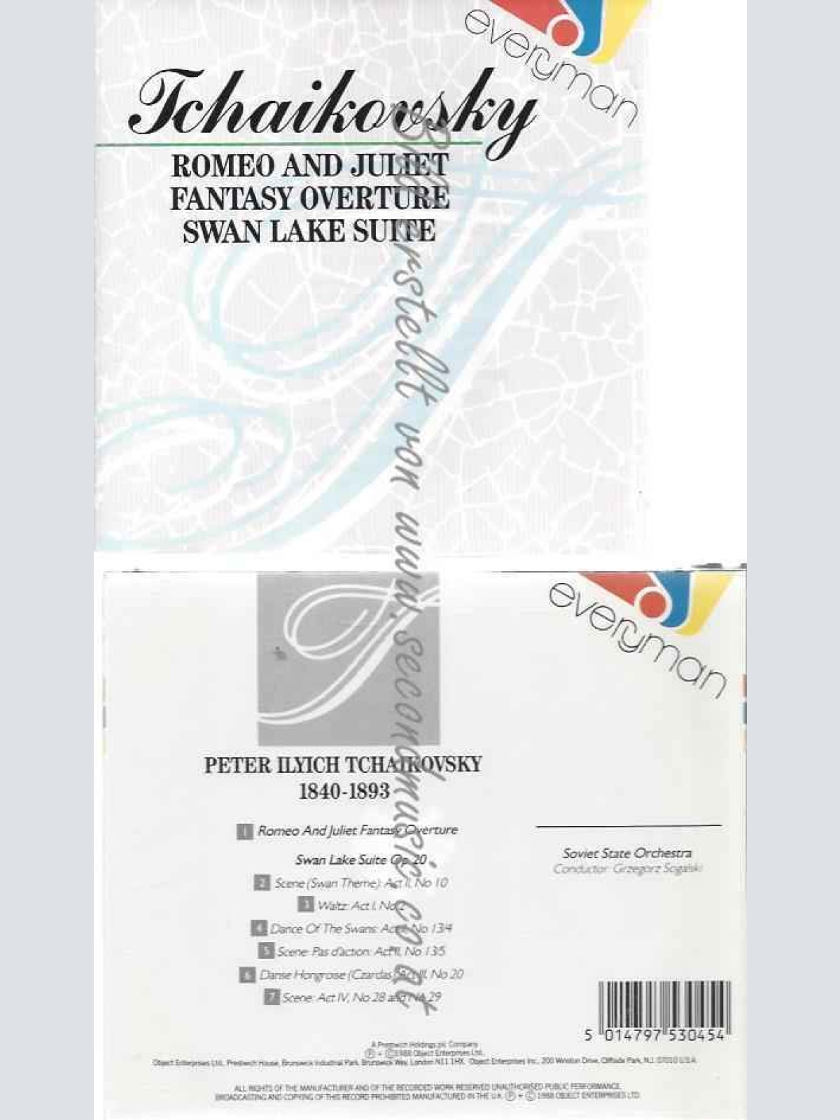 CD--TCHAIKOVSKY--ROMEO & JULIET OVERTURE