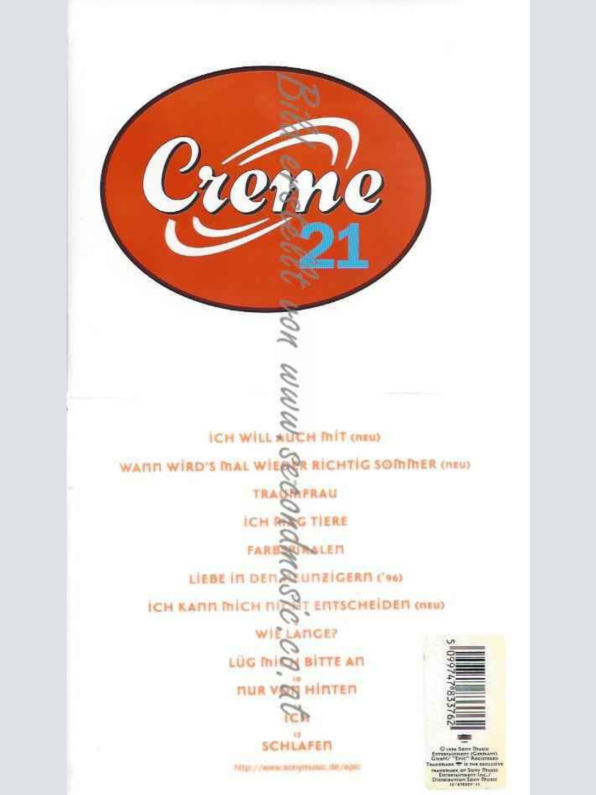 CD--CREME  | --CREME 21 - 30 PROZENT MEHR