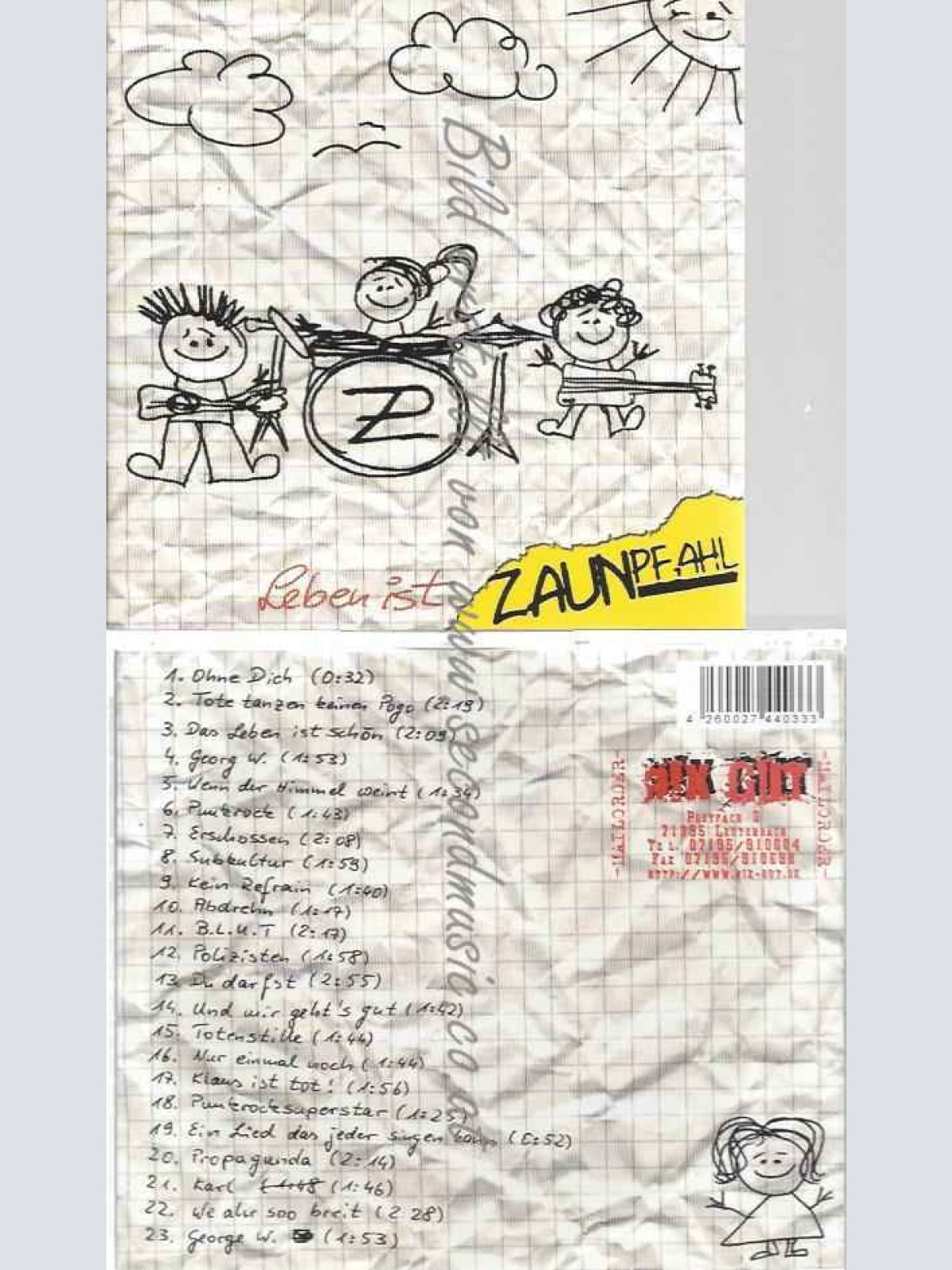 CD--ZAUNPFAHL--LEBEN IST