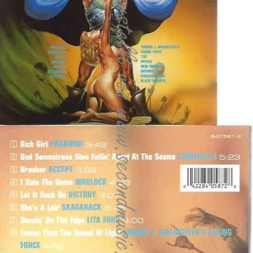 CD--VARIOUS--METAL WARRIORS