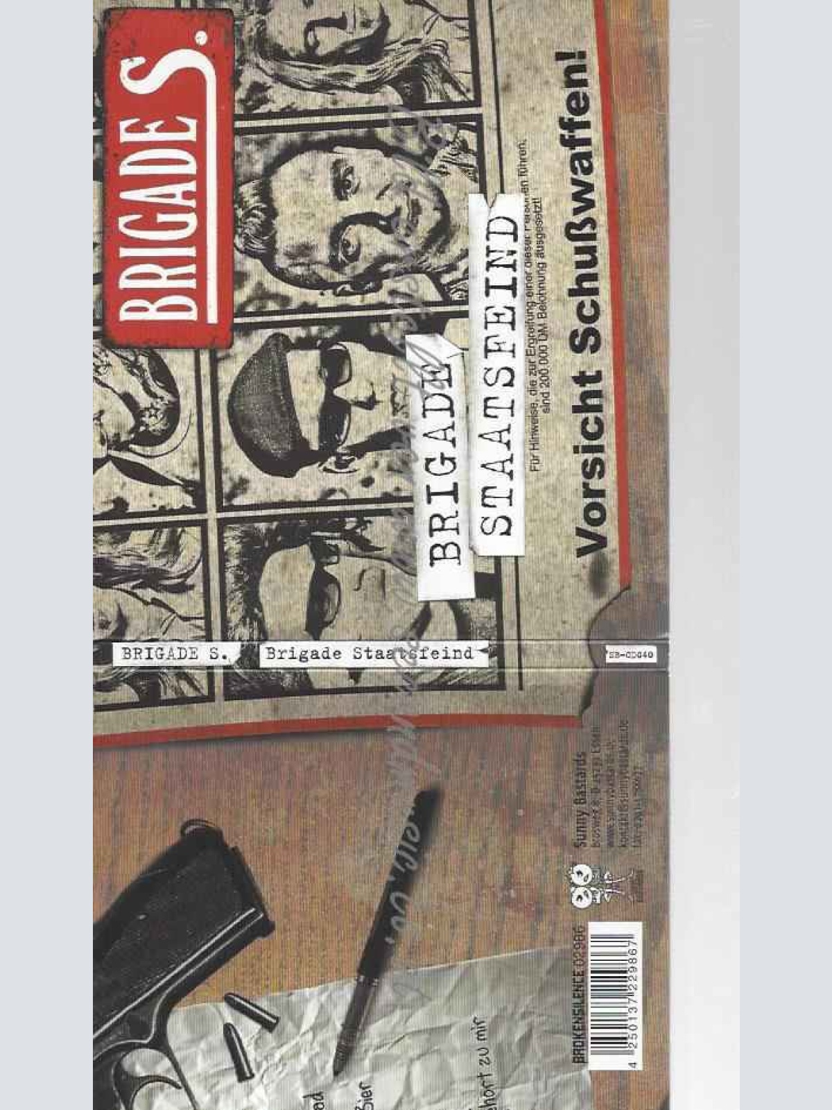 CD--BRIGADE S. | --BRIGADE STAATSFEIND