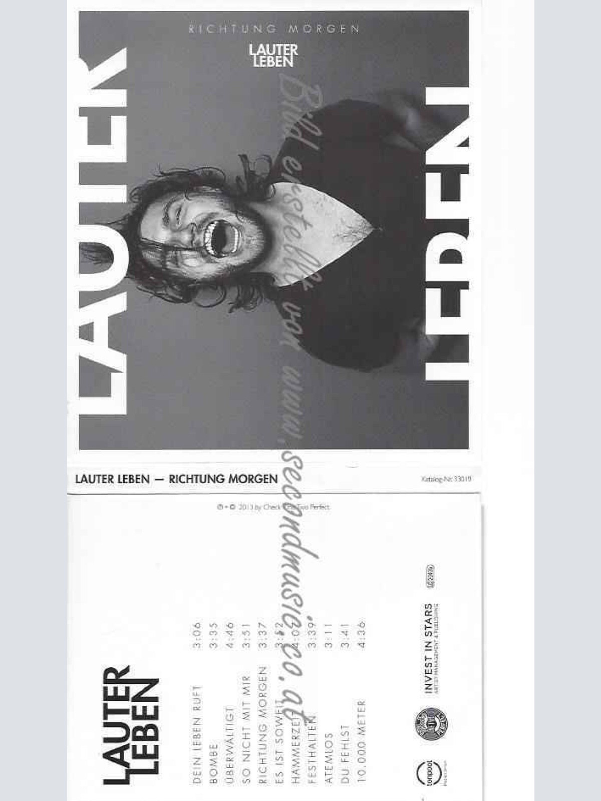 CD--LAUTER LEBEN--RICHTUNG MORGEN