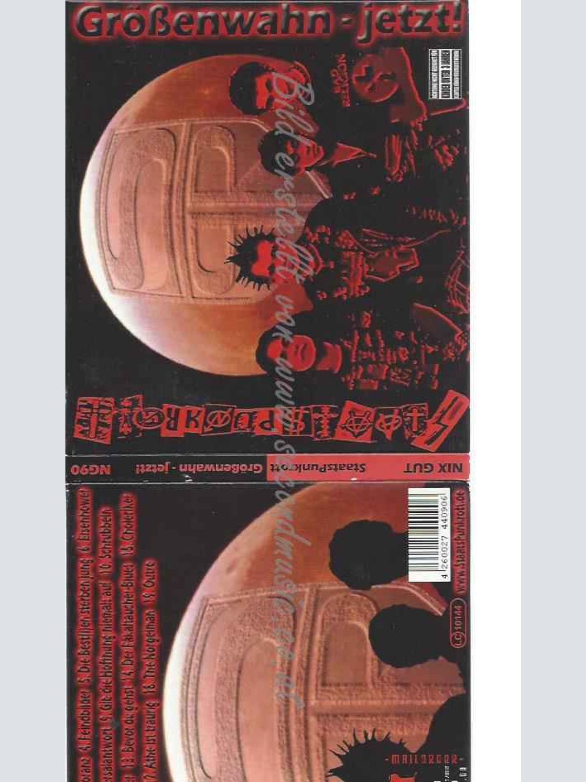 CD--STAATSPUNKROTT--GRÖßENWAHN JETZT
