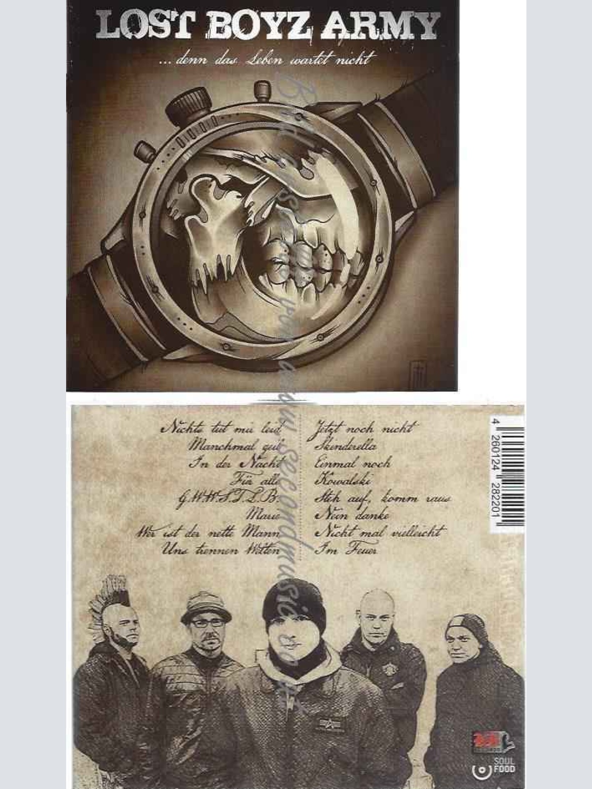 CD--LOST BOYZ ARMY | --...DENN DAS LEBEN WARTET NICHT