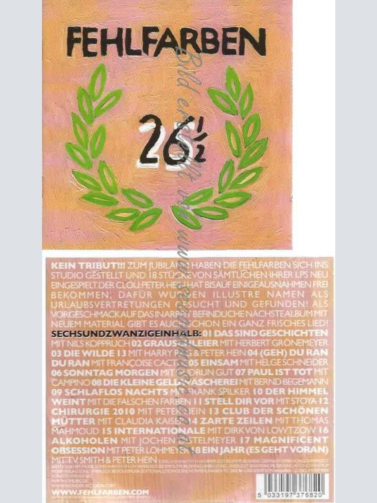 CD--/ FEHLFARBEN | --26 1/2