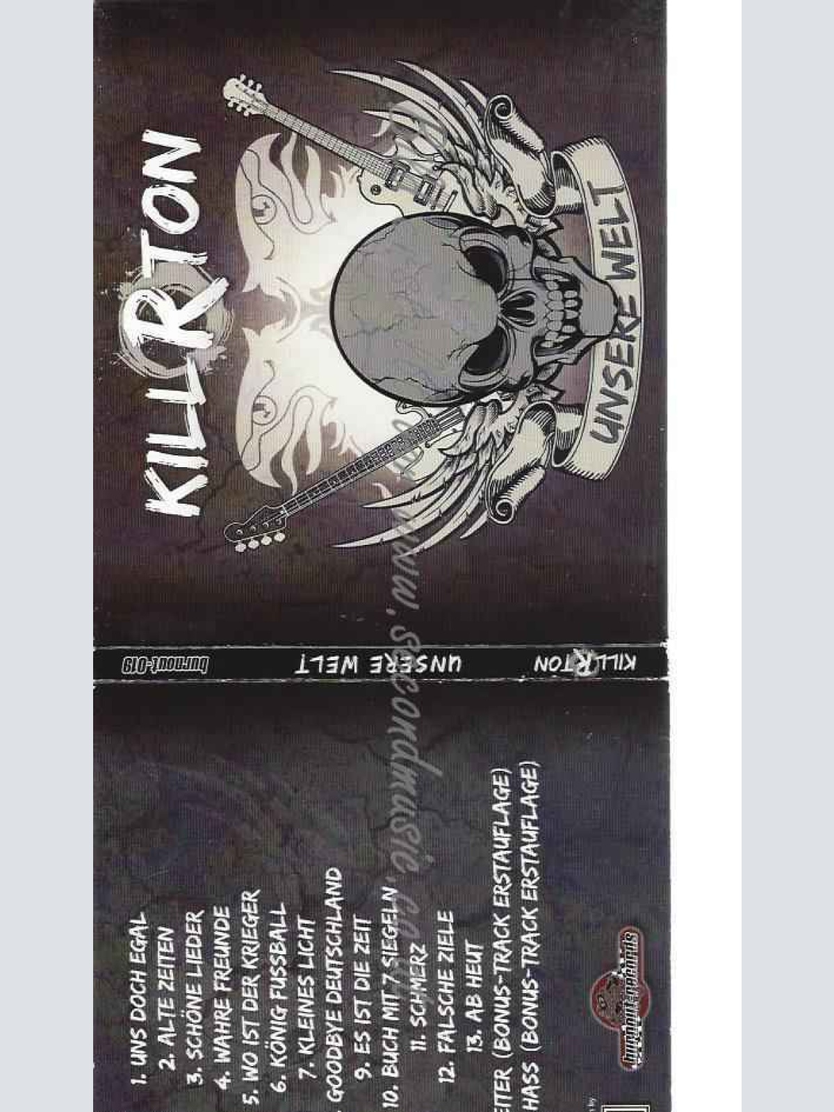 CD--KILLERTON--UNSERE WELT