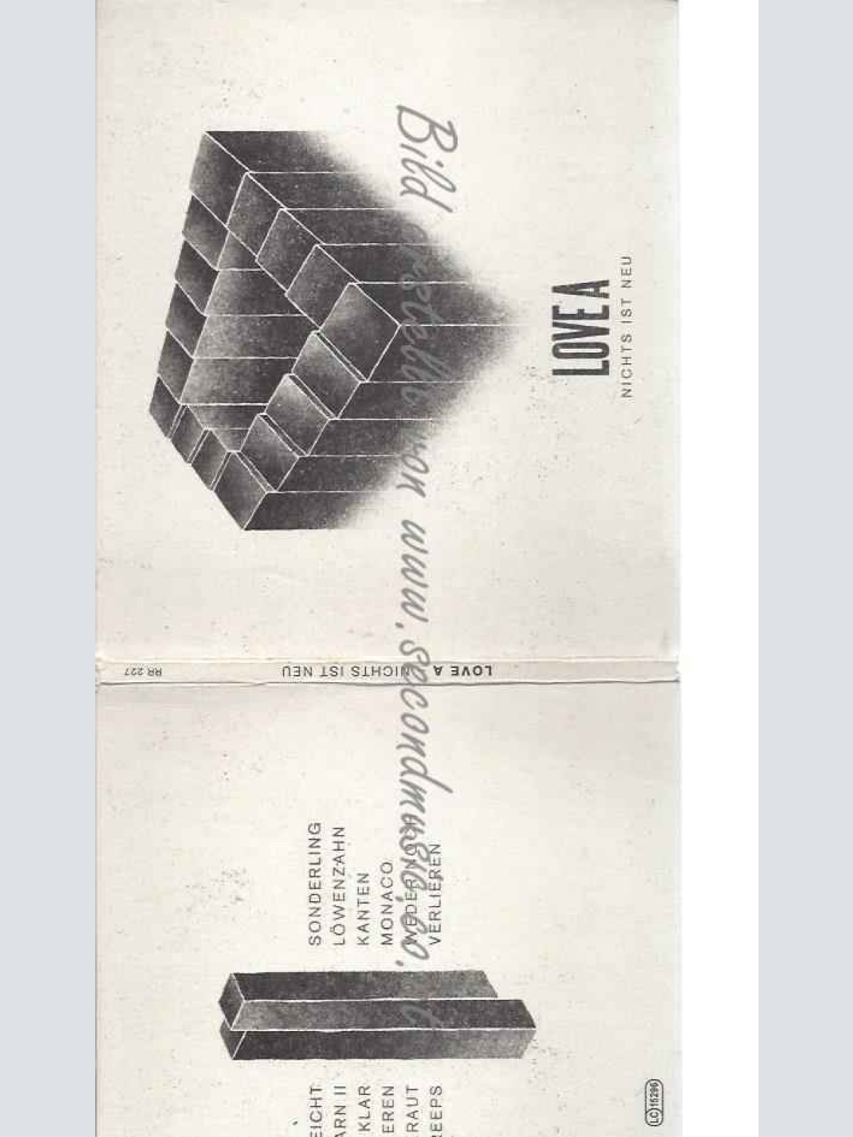 CD--LOVE A | --NICHTS IST NEU