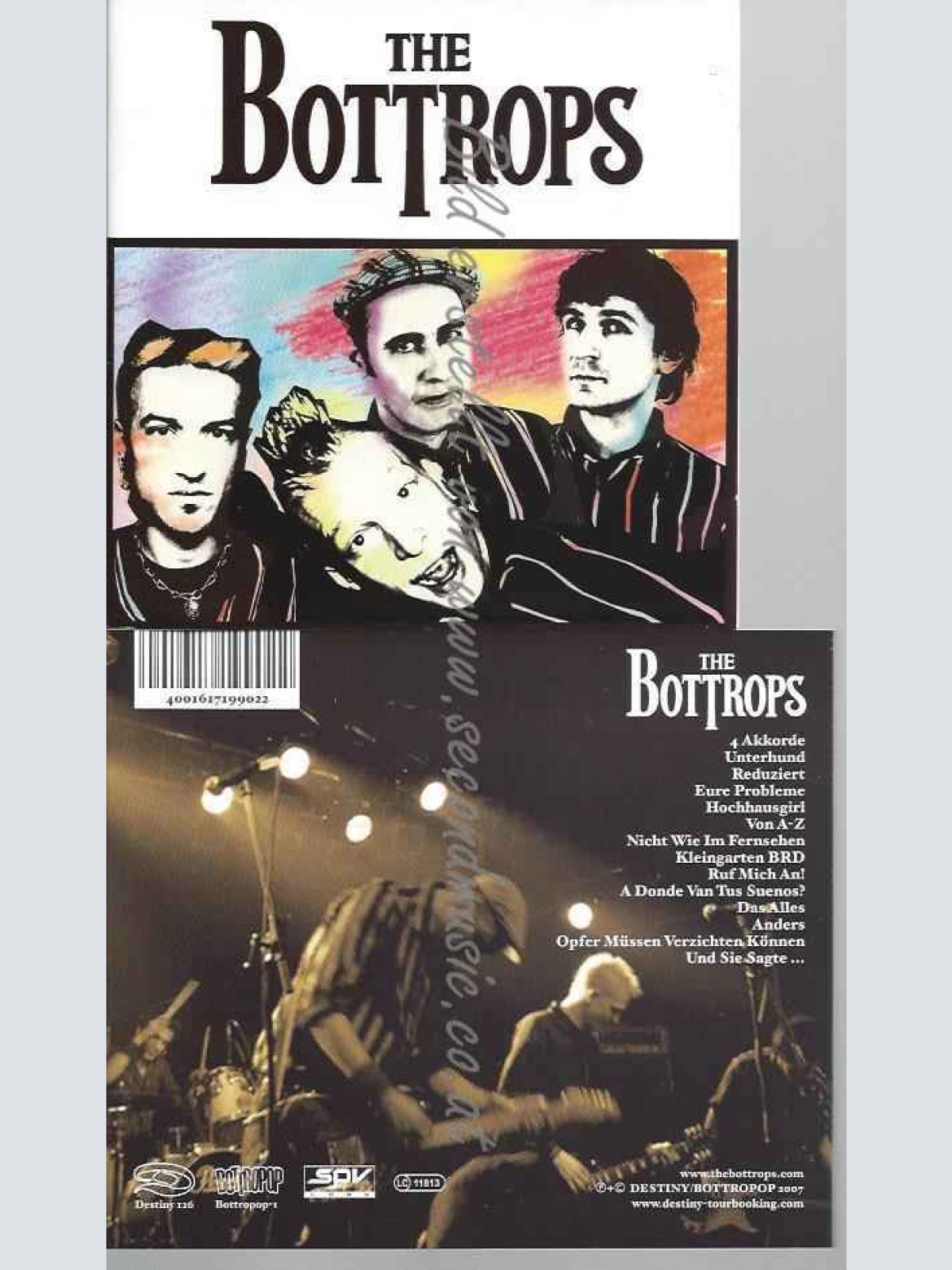CD--THE BOTTROPS | --THE BOTTROPS