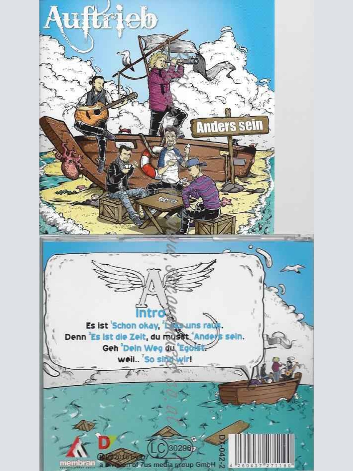 CD--AUFTRIEB | --ANDERS SEIN