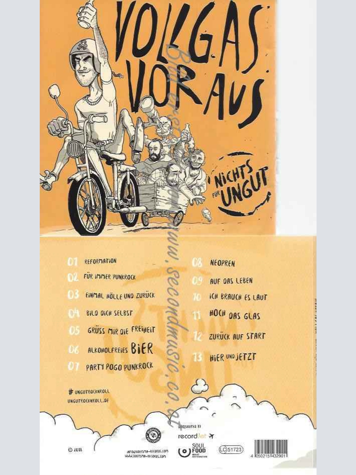 CD--NICHTS FÜR UNGUT | --VOLLGAS VORAUS