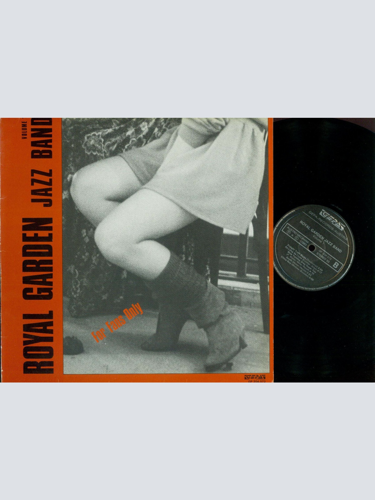 LP--Royal Garden Jazz Band – For Fans Only