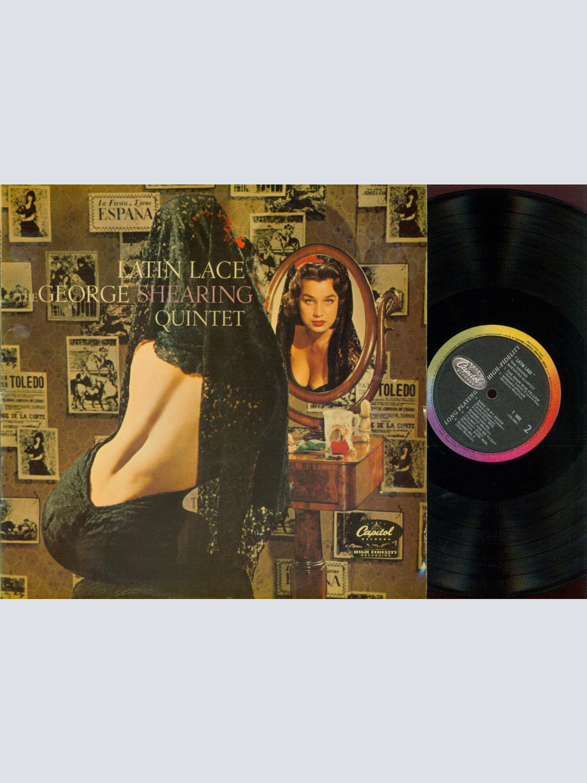 LP--The George Shearing Quintet – Latin Lace // T1082