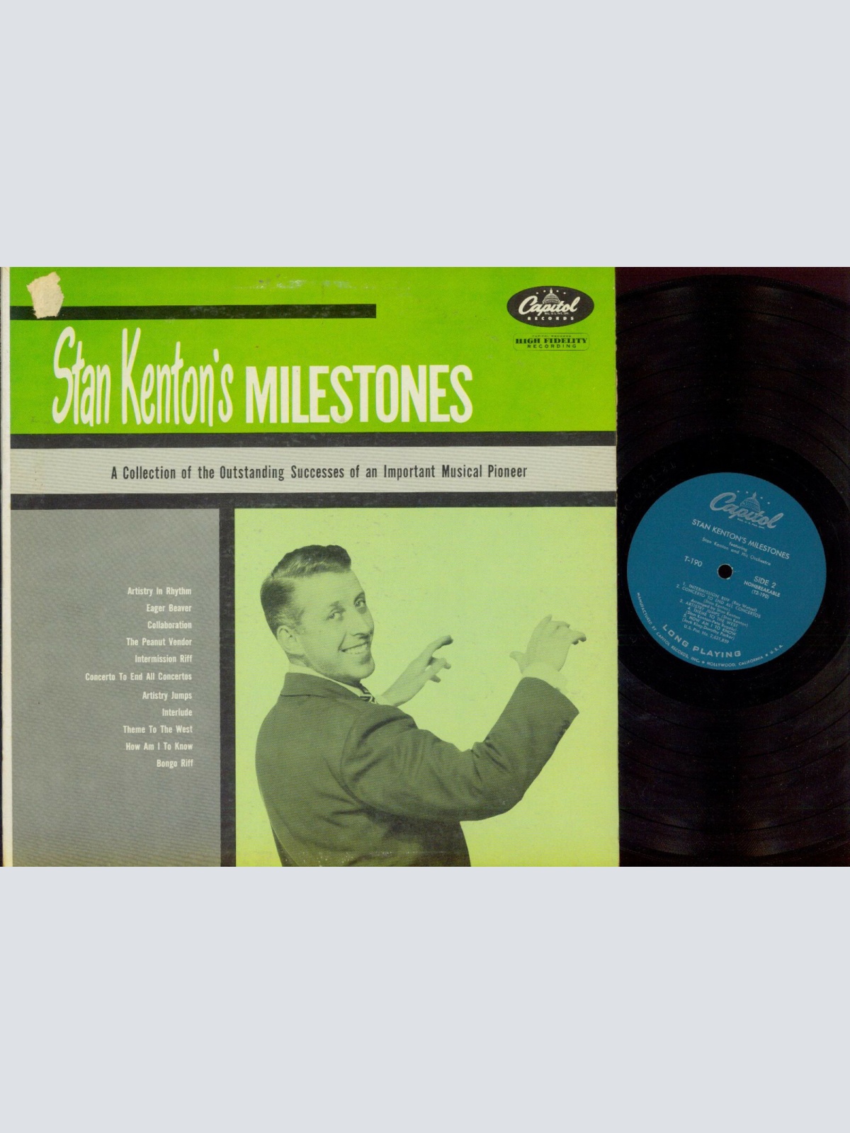 LP--Stan Kenton – Stan Kenton's Milestones // US LP