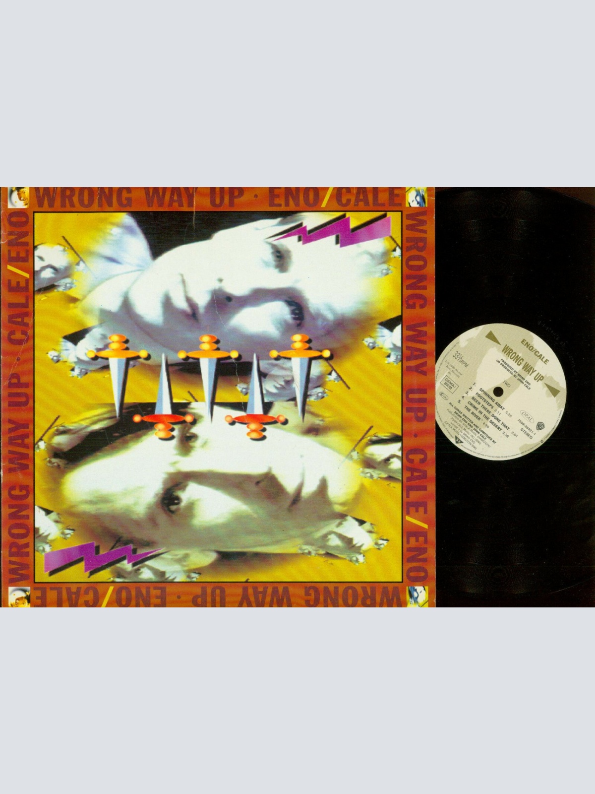 LP--Eno / Cale – Wrong Way Up // 1990 /759926421