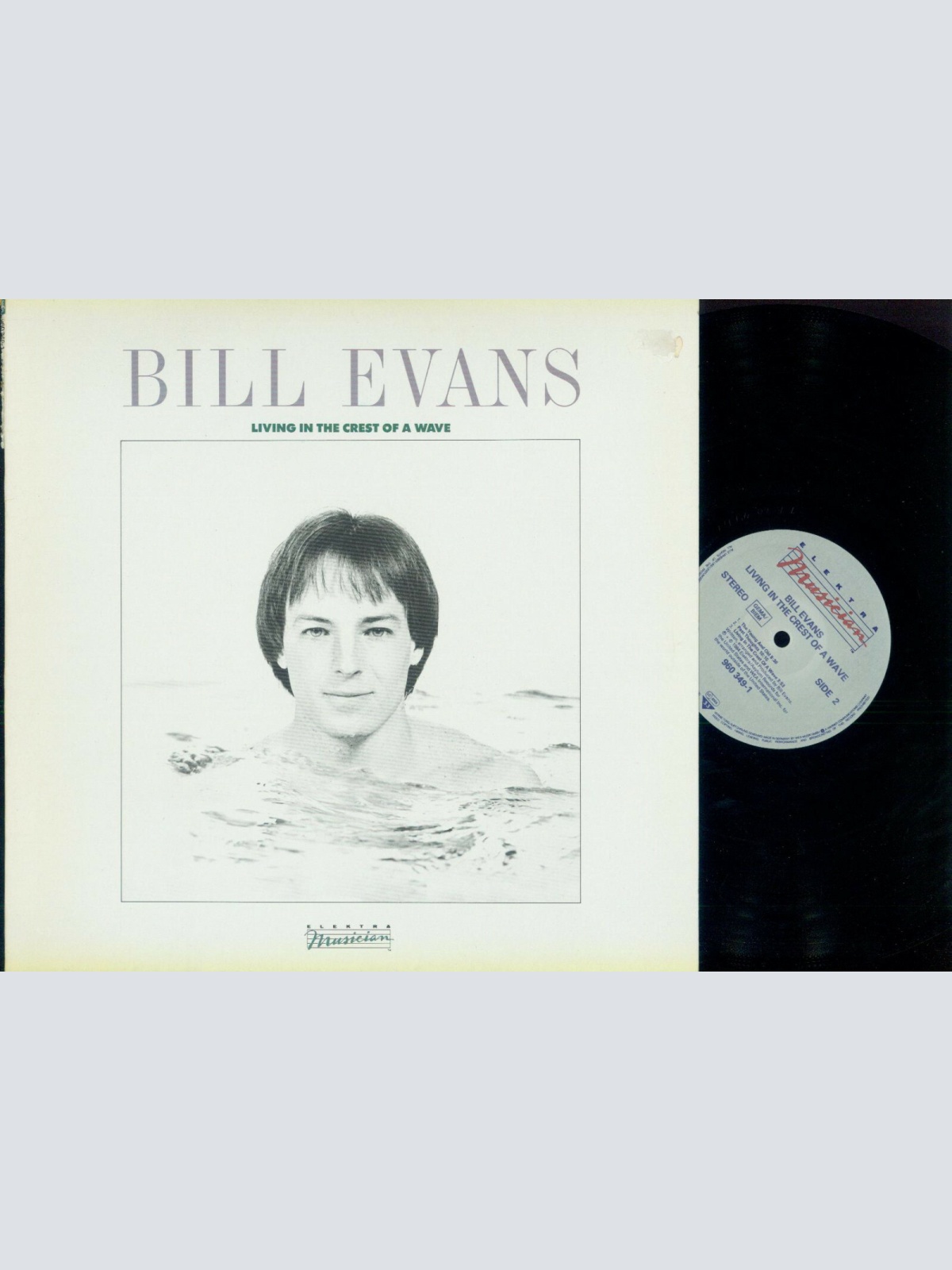 LP--Bill Evans  – living in the crest of a wave