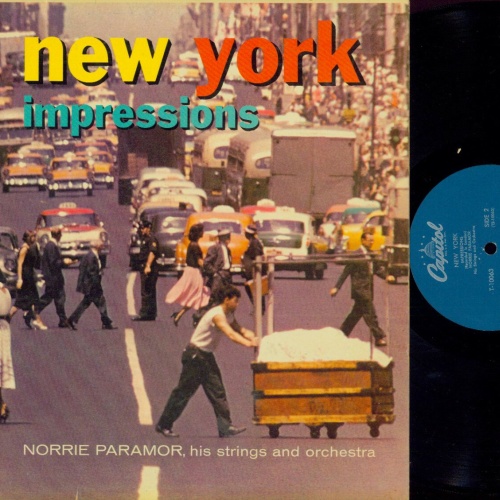 LP--Norrie Paramor, His Strings And Orchestra – New York Impressions / US LP