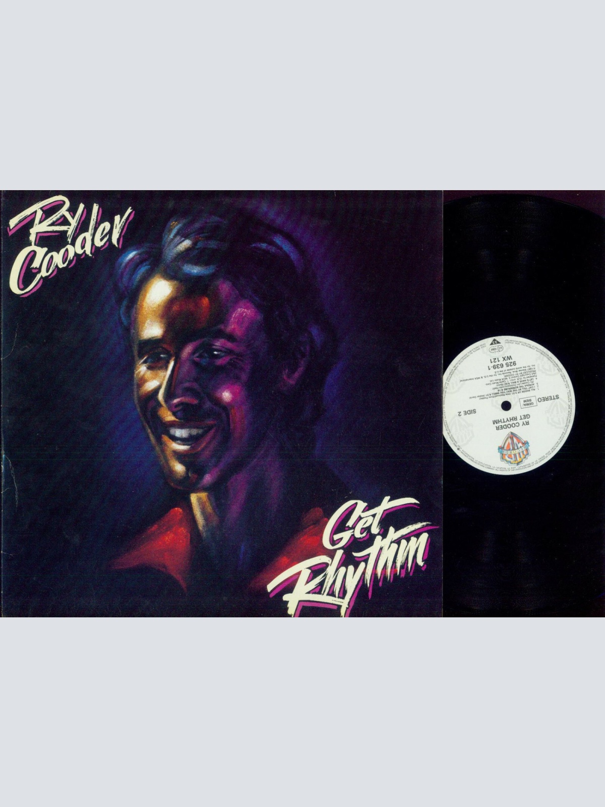 LP--Ry Cooder – Get Rhythm // 9256391