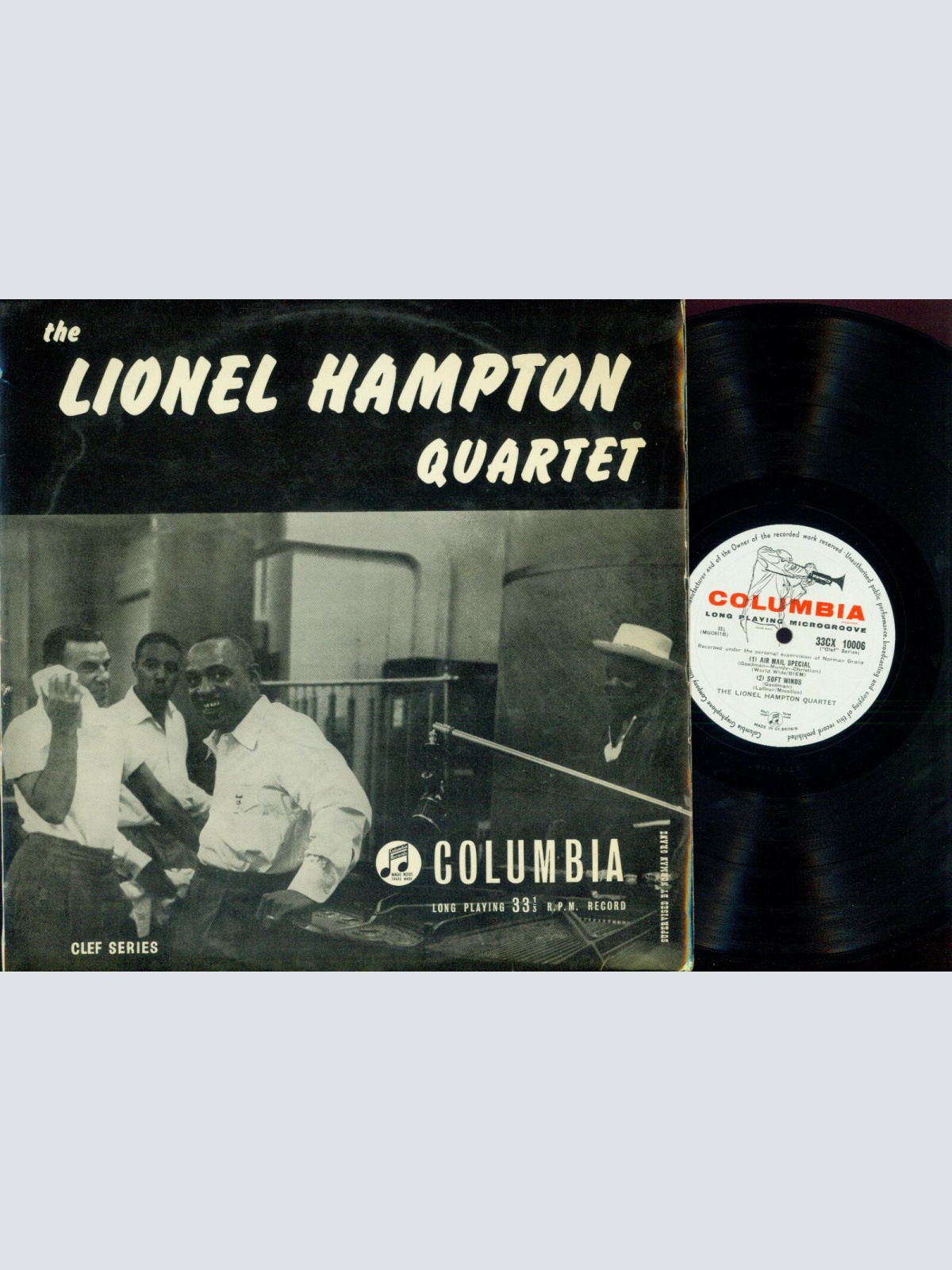 LP--The Lionel Hampton Quartet – The Lionel Hampton Quartet