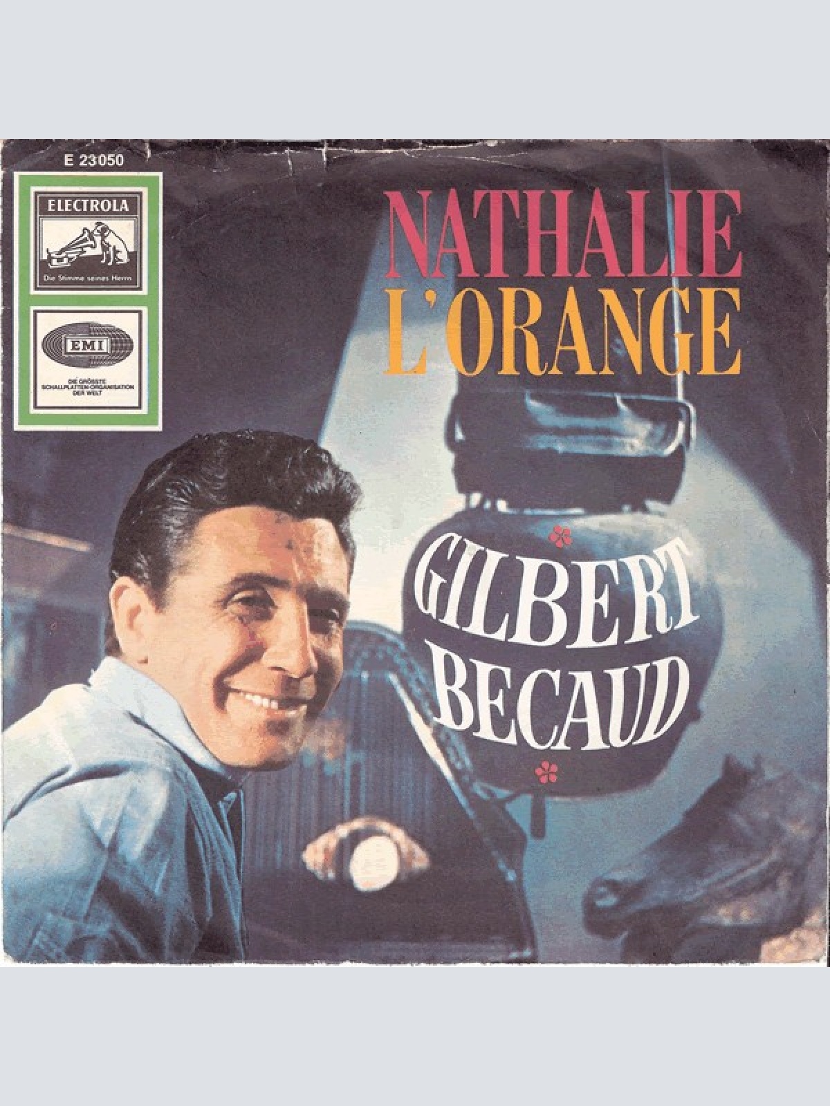 7", Single Gilbert Bécaud - Nathalie / L'Orange
