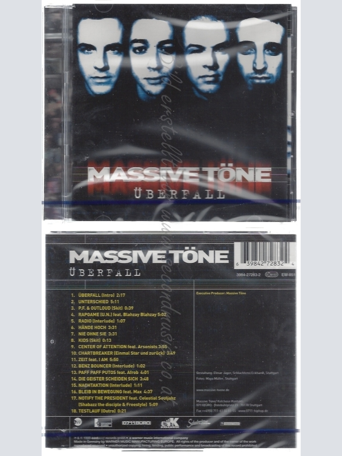 CD--NM-SEALED-MASSIVE TOENE -1999- -- ÜBERFALL