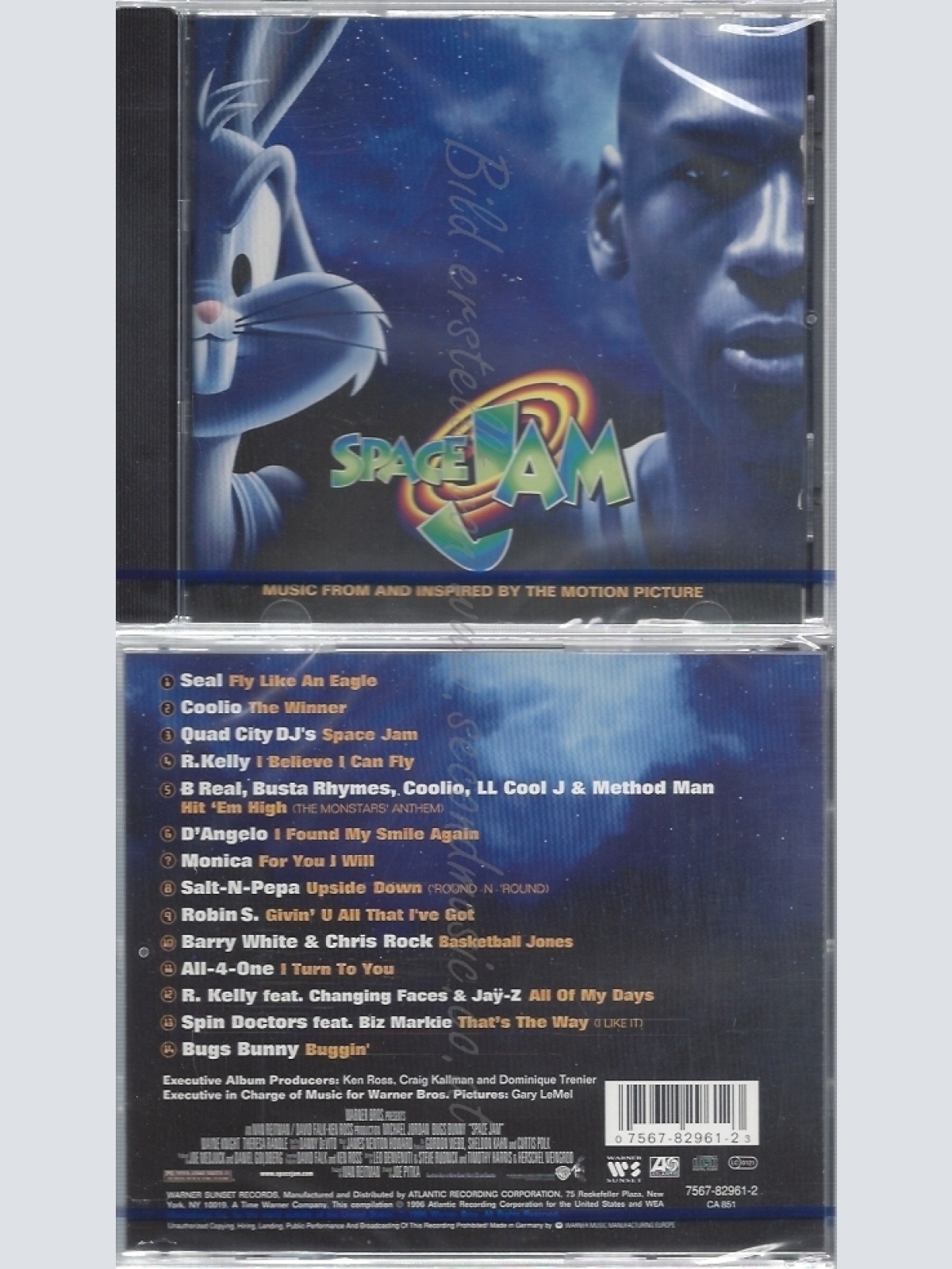 CD--NM-SEALED-OST UND VARIOUS -1996- - SOUNDTRACK -- SPACE JAM