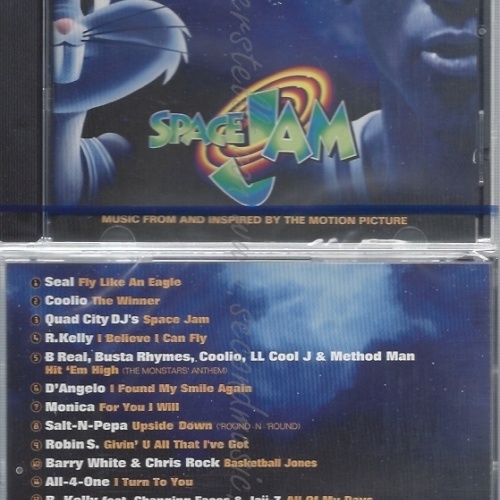 CD--NM-SEALED-OST UND VARIOUS -1996- - SOUNDTRACK -- SPACE JAM