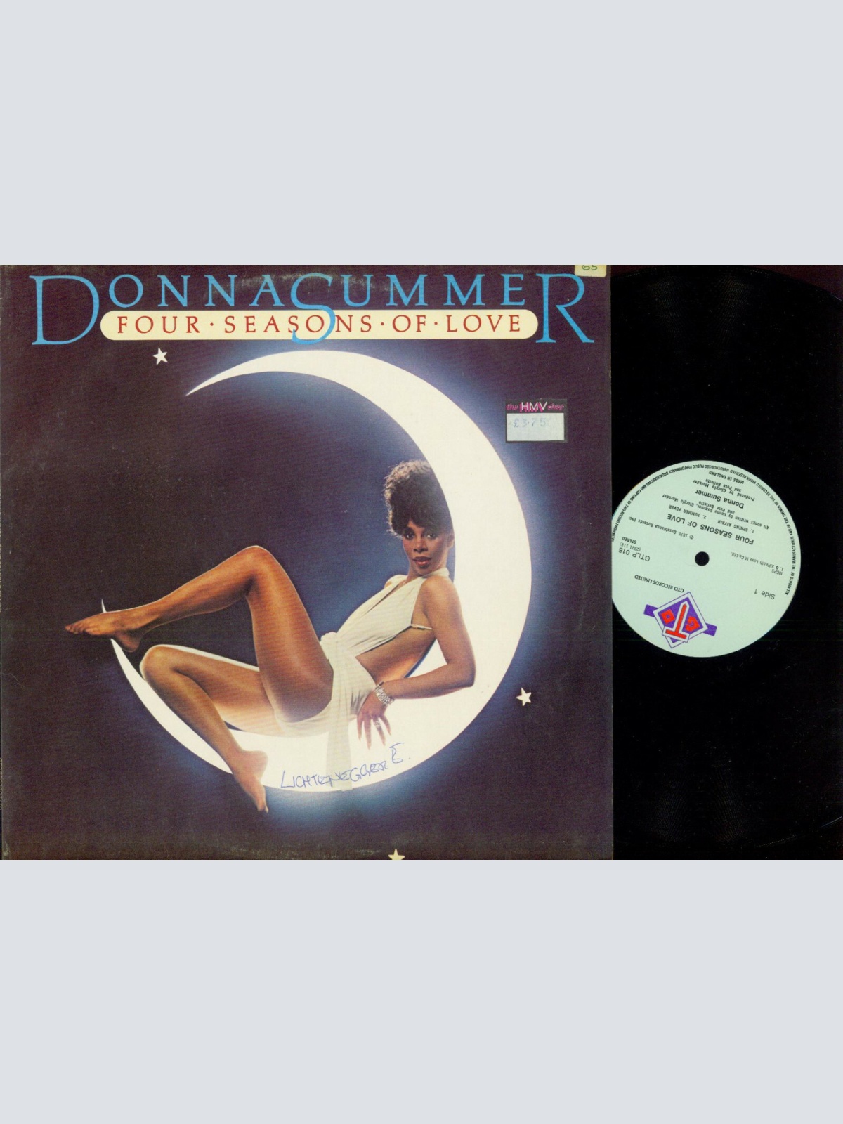 LP--Donna Summer – Four Seasons Of Love // UK //