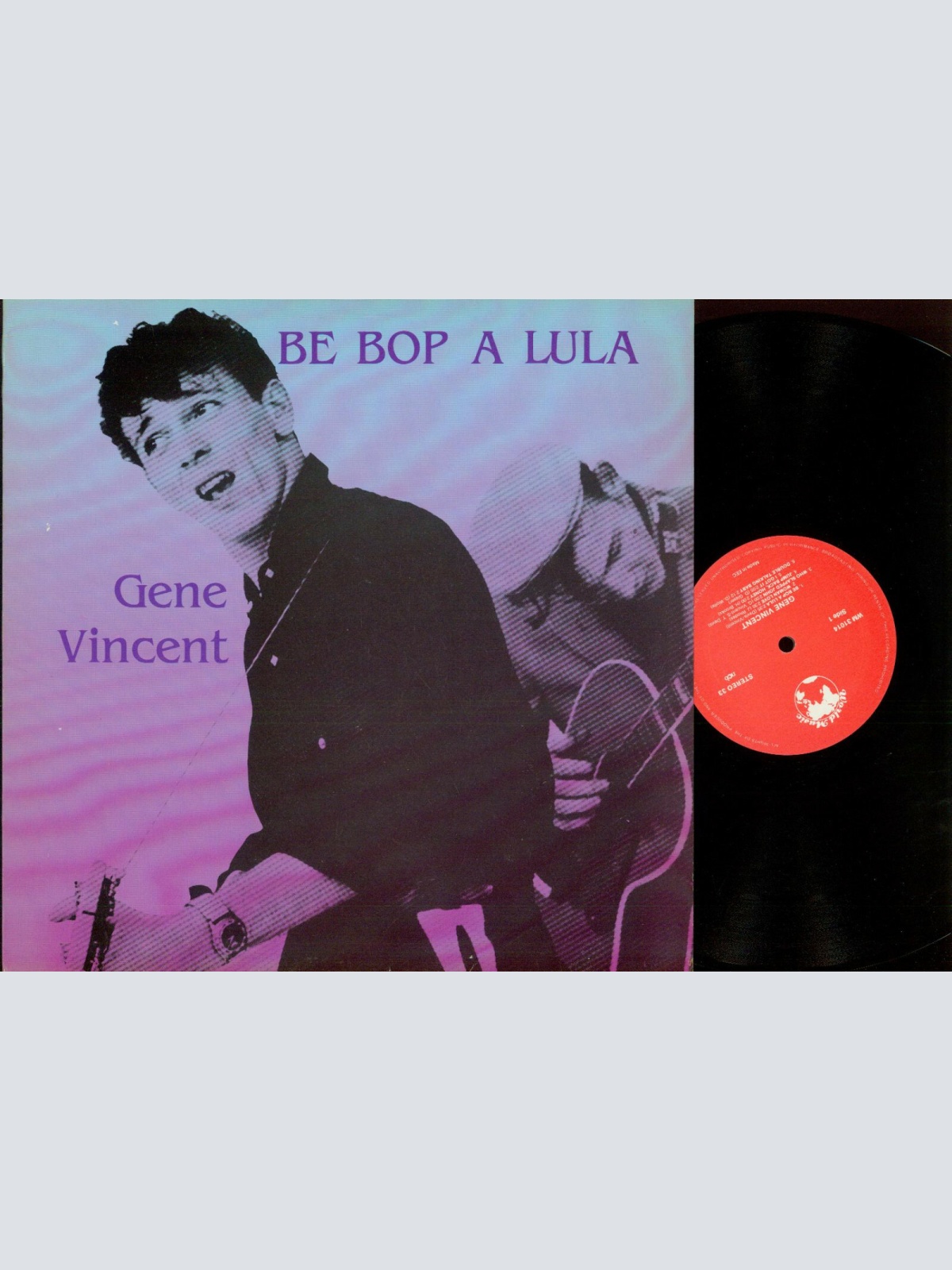 LP--Gene Vincent – Be Bop A Lula
