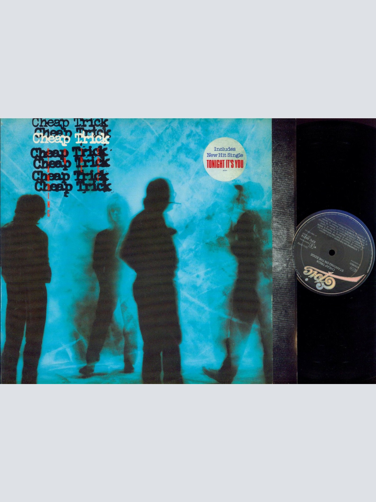 LP--Cheap Trick – Standing On The Edge / OIS //