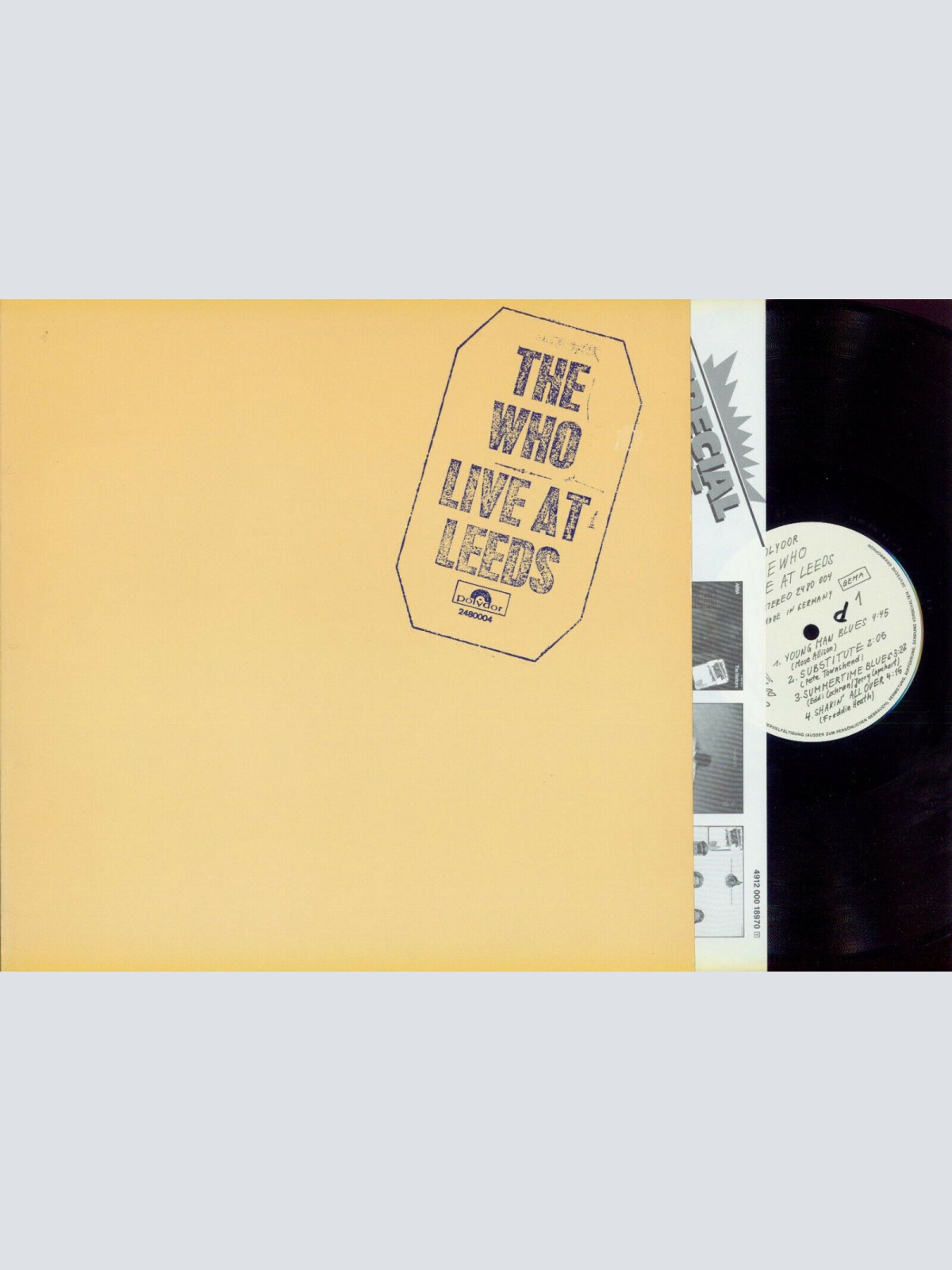 LP--The Who – Live At Leeds // NM //2480004