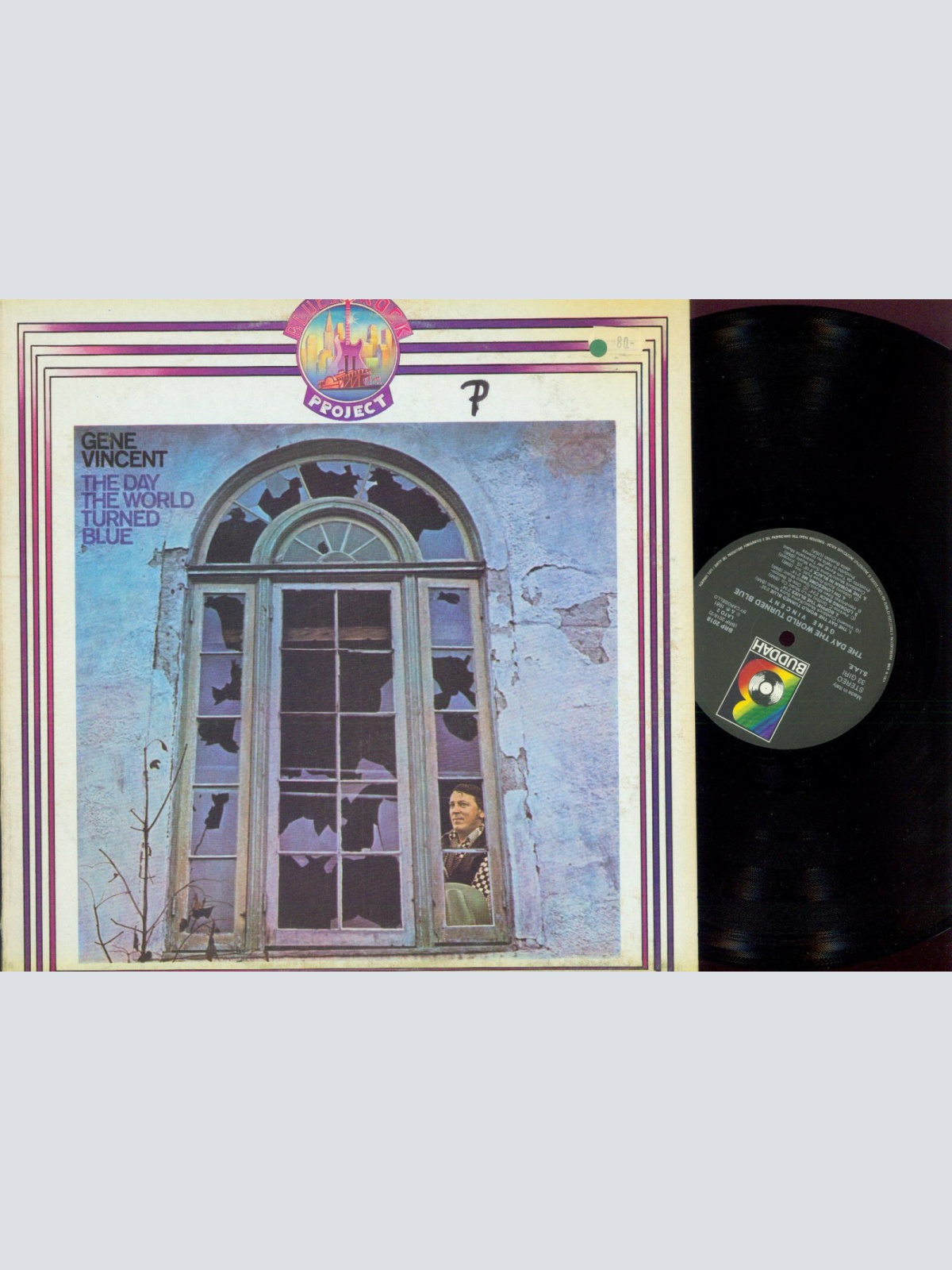 LP--Gene Vincent – The Day The World Turned Blue //