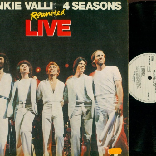 LP--Frankie Valli, 4 Seasons – Reunited Live //2 LPs