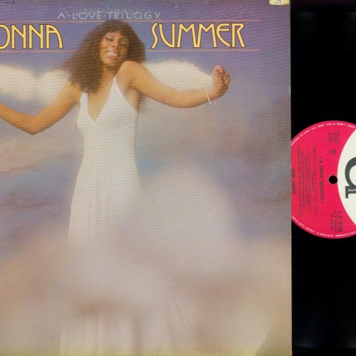 LP--Donna Summer – A Love Trilogy // ITALY