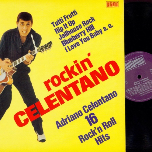LP--Adriano Celentano – Rockin' Celentano