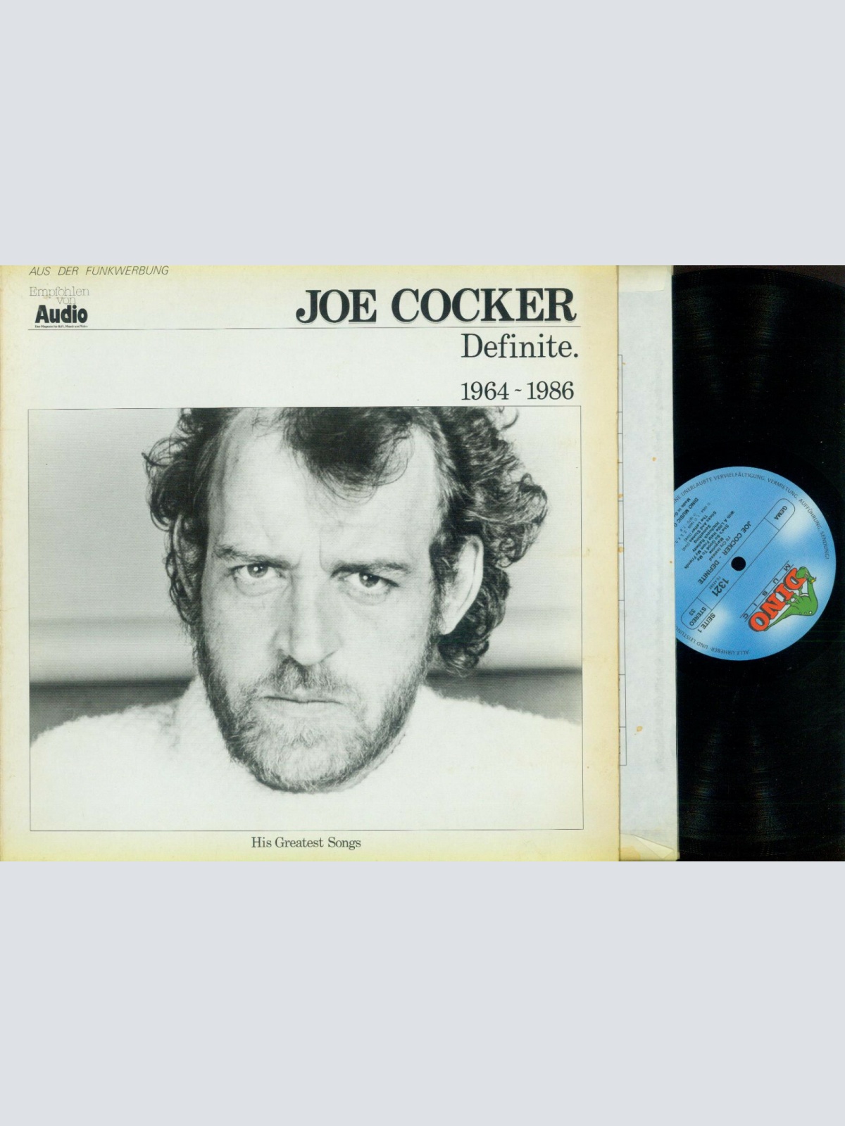 LP--Joe Cocker – Definite 1964-1986 //OIS /Dino //FOC