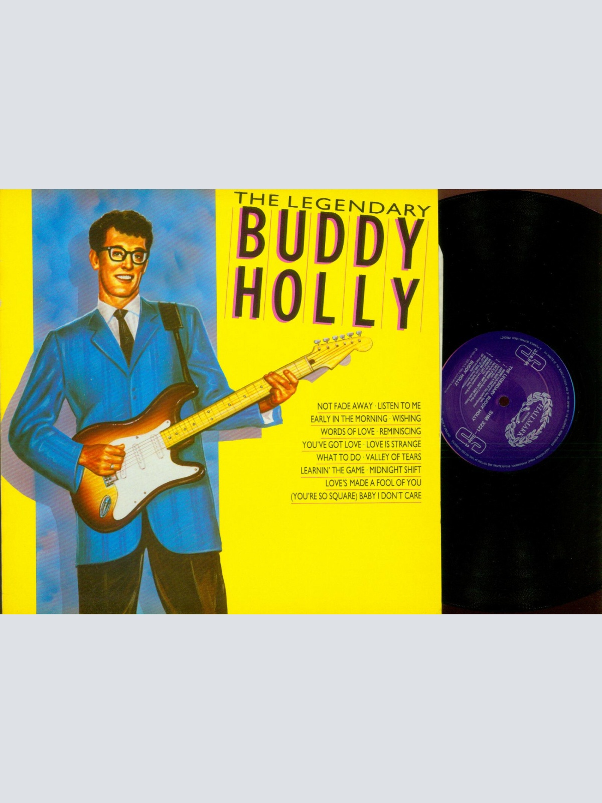 LP--Buddy Holly – The Legendary Buddy Holly