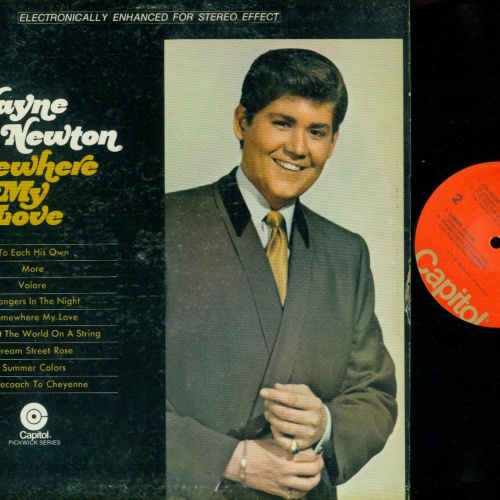 LP--Wayne Newton – Somewhere My Love / US LP