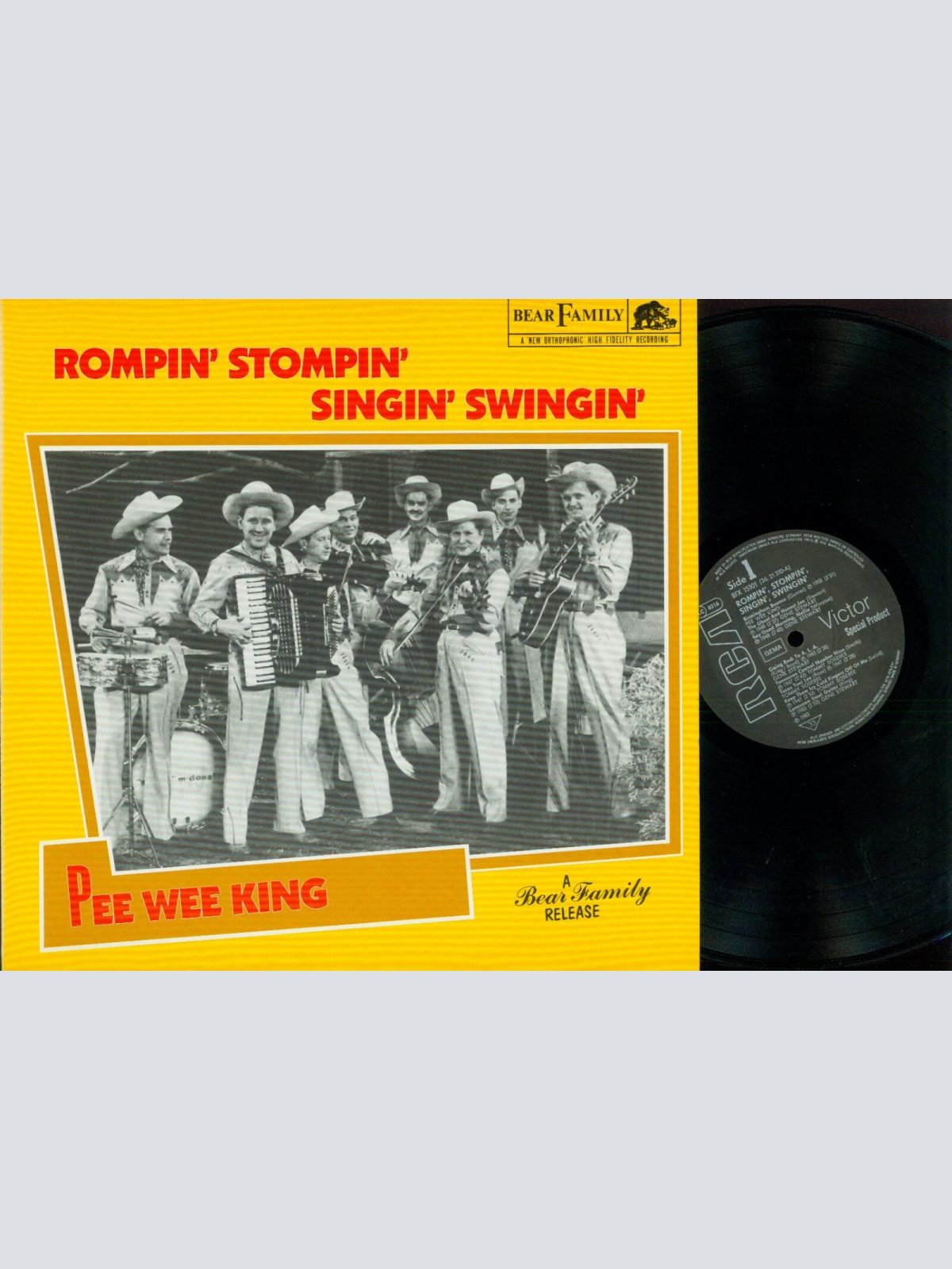 LP--Pee Wee King – Rompin' Stompin' Singin' Swingin