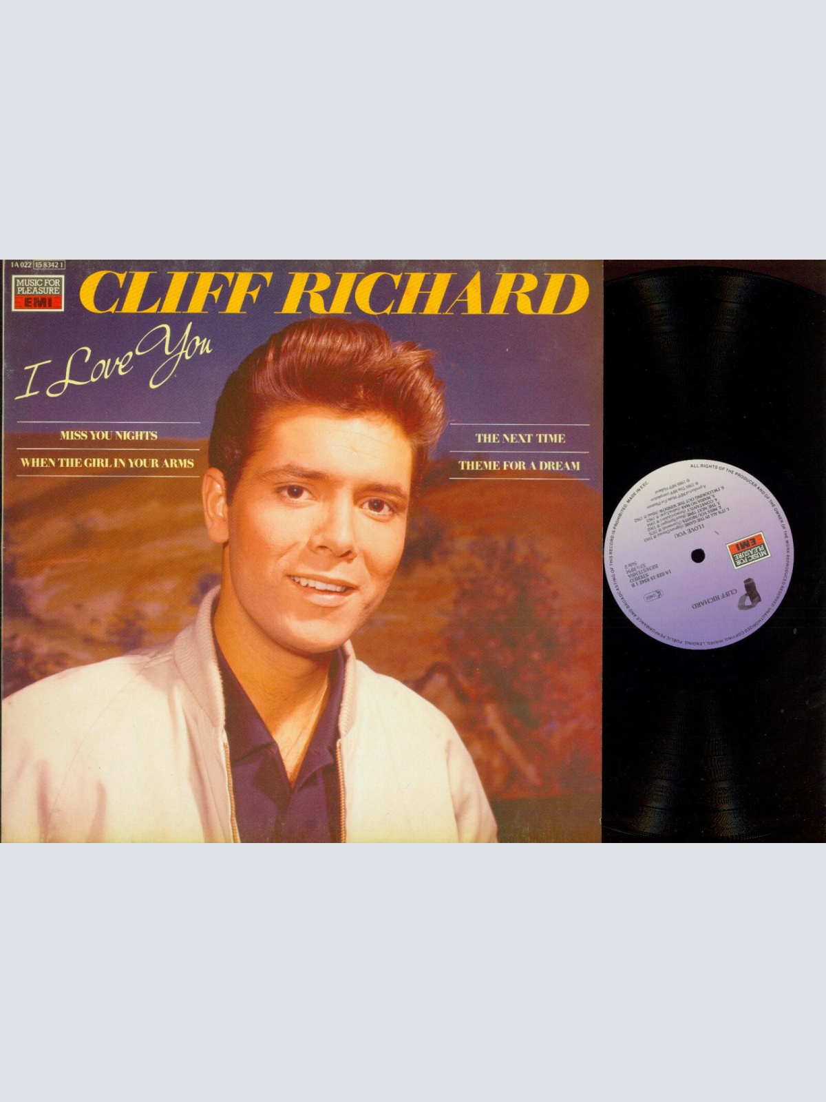 LP--Cliff Richard – I Love You