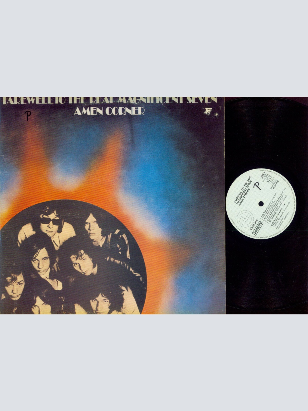 LP--Amen Corner – Farewell To The Real Magnificent Seven ‎