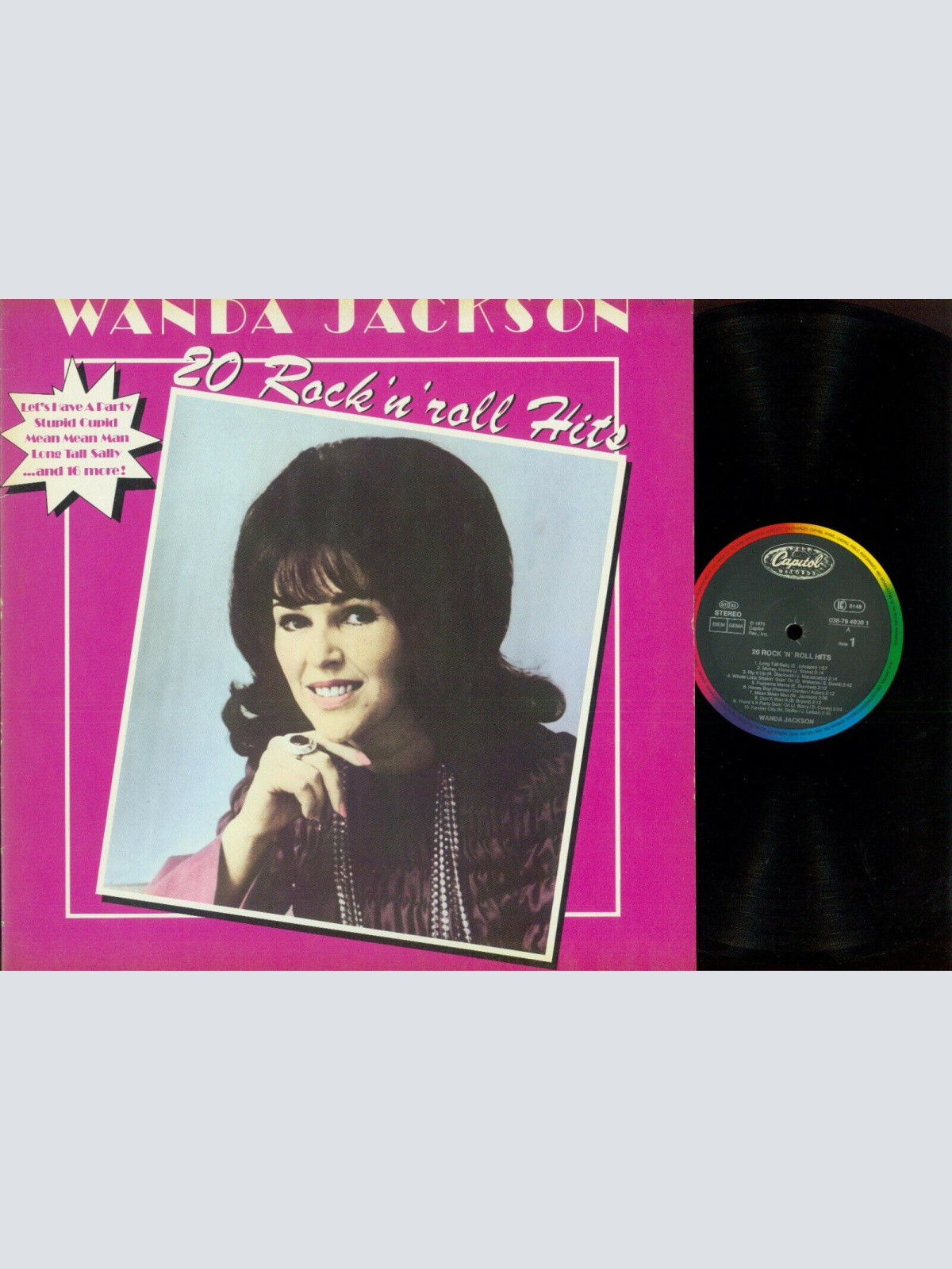 LP--Wanda Jackson -- 20 Rock n Roll Hits